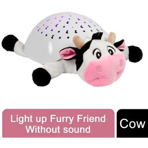 Avant-Garde Brands Ltd Light up Furry Friend Without sound, Cow Avant-Garde Brands Ltd Light up Furry Friend Without sound, Cow
