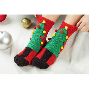 Just Gift Direct 4x Fluffy Christmas Socks Just Gift Direct 4x Fluffy Christmas Socks