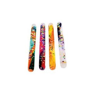 Unbranded Mini Glitter Tube Sensory Wands Assorted 120mm (Pack of 4) SMGT4 Unbranded Mini Glitter Tube Sensory Wands Assorted 120mm (Pack of 4) SMGT4