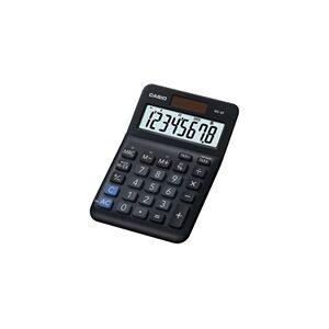 Casio MS-8F 8 Digit Mini Desk Calculator Black MS-8F Casio MS-8F 8 Digit Mini Desk Calculator Black MS-8F