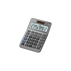 Casio MS-120FM 12 Digit Desk Calculator Grey MS-120FM-WA Casio MS-120FM 12 Digit Desk Calculator Grey MS-120FM-WA
