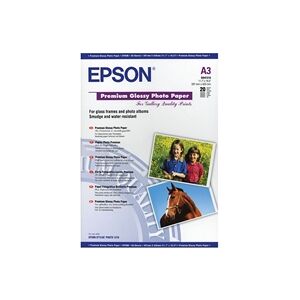 Epson A3 Premium Glossy Photo Paper 255gsm (20 Pack) C13S041315 Epson A3 Premium Glossy Photo Paper 255gsm (20 Pack) C13S041315