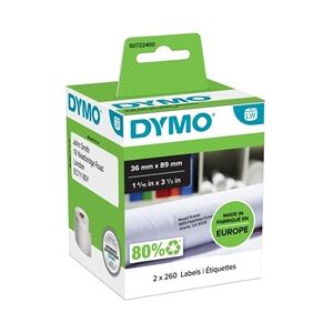 Dymo 99012 LabelWriter Large Address Labels 36mm x 89mm White Pack 520 Dymo 99012 LabelWriter Large Address Labels 36mm x 89mm White Pack 520