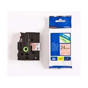 Brother P-Touch TZe Tape 24mm x 8m Black on Fluorescent Orange TZEB51 Brother P-Touch TZe Tape 24mm x 8m Black on Fluorescent Orange TZEB51
