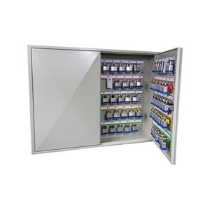Phoenix Deep Plus & Padlock Key Cabinet KC0503K 100 Hook with Key Lock Phoenix Deep Plus & Padlock Key Cabinet KC0503K 100 Hook with Key Lock