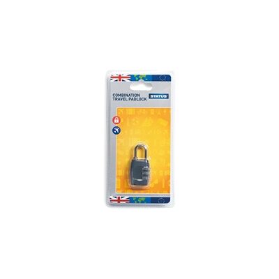 Status Travel Padlock - Combination - 3 Digit - 5 Pack Status Travel Padlock - Combination - 3 Digit - 5 Pack
