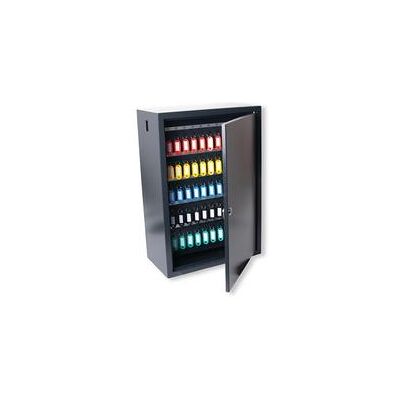 5 Star Deluxe Steel Key Cabinet 300 Key Capacity Dark Grey FS675210 5 Star Deluxe Steel Key Cabinet 300 Key Capacity Dark Grey FS675210