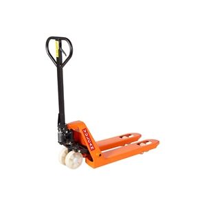 Vulcan Printers Pallet Truck; Fork Length mm: 600; Steel; Orange Vulcan Printers Pallet Truck; Fork Length mm: 600; Steel; Orange