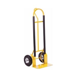 GPC White Goods P Handle Sack Truck; Pneumatic Wheels; Steel; Yellow/Black GPC White Goods P Handle Sack Truck; Pneumatic Wheels; Steel; Yellow/Black