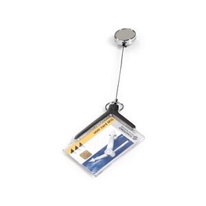 Durable DE LUXE Badge Holder Black Durable DE LUXE Badge Holder Black