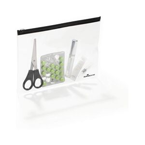 Durable 248001 Pen/Pencil Holder - Transparent A5 Zip Bag Durable 248001 Pen/Pencil Holder - Transparent A5 Zip Bag