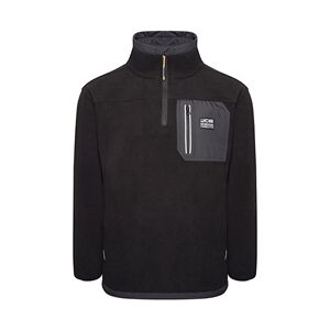 JCB Trade Heavyweight 1/4 Zip Black XL DK9W-XL JCB Trade Heavyweight 1/4 Zip Black XL DK9W-XL