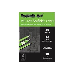 Technik Art Drawing Pad A3 90gsm Technik Art Drawing Pad A3 90gsm