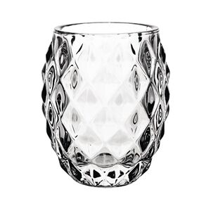 Olympia Glass Diamond Tealight Holder Clear 75mm (6 pack) Olympia Glass Diamond Tealight Holder Clear 75mm (6 pack)