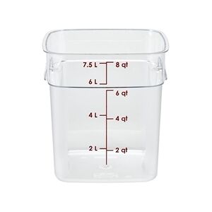 Cambro 7.6Ltr FreshPro Camsquare Food Storage Container Cambro 7.6Ltr FreshPro Camsquare Food Storage Container