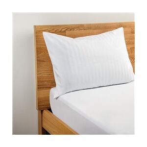 Mitre Comfort Satin Housewife Pillowcase White Mitre Comfort Satin Housewife Pillowcase White