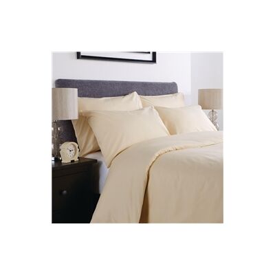Mitre Comfort Percale Flat Sheet Oatmeal Double Mitre Comfort Percale Flat Sheet Oatmeal Double