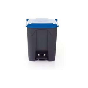 GPC Pedal Bin 30L Grey & Blue - Waste Segregation Bin GPC Pedal Bin 30L Grey & Blue - Waste Segregation Bin