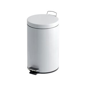 GPC Pedal Bin; 30L; Steel; White GPC Pedal Bin; 30L; Steel; White
