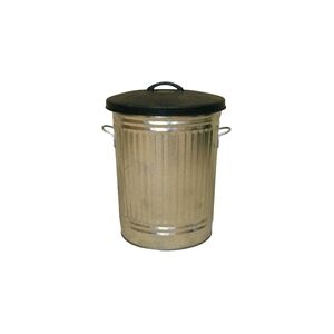 VFM Galvanised 90 Litre Dustbin - Heavy Duty Garden Waste Disposal VFM Galvanised 90 Litre Dustbin - Heavy Duty Garden Waste Disposal