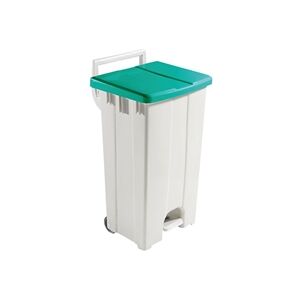 VFM Grey 90 Litre Plastic Pedal Bin - Pedal Bin VFM Grey 90 Litre Plastic Pedal Bin - Pedal Bin
