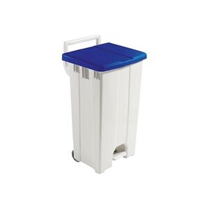 VFM Grey 90 Litre Plastic Pedal Bin - Pedal bin VFM Grey 90 Litre Plastic Pedal Bin - Pedal bin