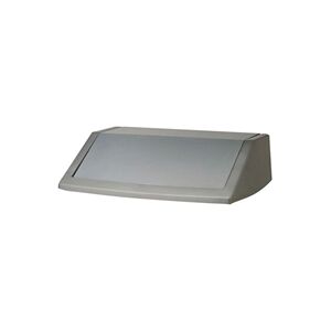 Addis Metallic Grey 60 Litre Flip Top Bin Lid 504895 Addis Metallic Grey 60 Litre Flip Top Bin Lid 504895