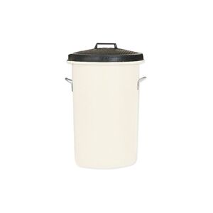 Unbranded Heavy Duty Coloured Dustbin - 85 L White Unbranded Heavy Duty Coloured Dustbin - 85 L White