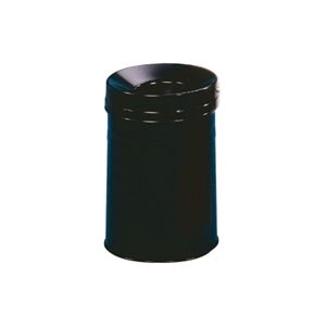 Unbranded Black Waste Bin 30.9 Litre Fire Extinguishing Lid Unbranded Black Waste Bin 30.9 Litre Fire Extinguishing Lid