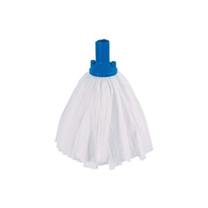 Unbranded Exel Big White Mop Head Blue (Pack of 10) 102199B Unbranded Exel Big White Mop Head Blue (Pack of 10) 102199B