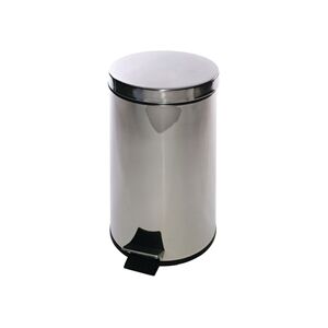 Unbranded Stainless Steel Pedal Bin 12 Litre Unbranded Stainless Steel Pedal Bin 12 Litre