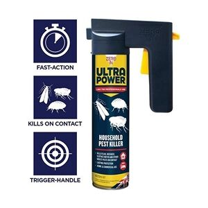 Zero-in Ultra Power Household Pest Killer 600ml (ZER558) Zero-in Ultra Power Household Pest Killer 600ml (ZER558)
