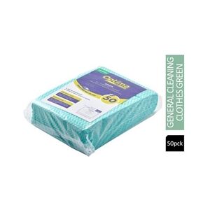 Janit-X Multi Purpose 35gsm Non Woven Green Cloths 50's Janit-X Multi Purpose 35gsm Non Woven Green Cloths 50's