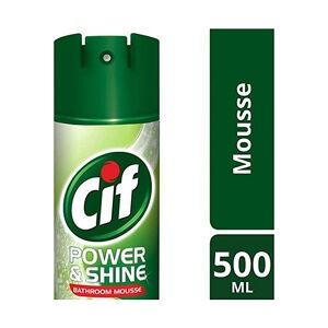 Cif Power & Shine Bathroom Mousse Citrus - 500ml - Bathroom Cleaner Cif Power & Shine Bathroom Mousse Citrus - 500ml - Bathroom Cleaner