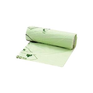 Unbranded Compostable Food Waste Liner 40L 20 Rollsx25 (Pack of 500) CW040C0 Unbranded Compostable Food Waste Liner 40L 20 Rollsx25 (Pack of 500) CW040C0