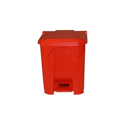 GPC Pedal Bin; 30L; Polypropylene; Red GPC Pedal Bin; 30L; Polypropylene; Red