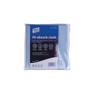 Robert Scott & Sons - Hi-Absorb Microfibre - Blue Robert Scott & Sons - Hi-Absorb Microfibre - Blue