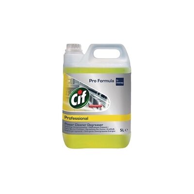 Pro-Formula Cif Pro Formula Power Kitchen Degreaser Concentrate 5Ltr Pro-Formula Cif Pro Formula Power Kitchen Degreaser Concentrate 5Ltr