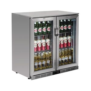 Polar G-Series Back Bar Cooler with Hinged Doors Stainless Steel 208L Polar G-Series Back Bar Cooler with Hinged Doors Stainless Steel 208L