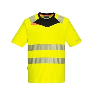 Portwest DX4 Hi Vis T-Shirt S/S 3XL Yellow/Blk Portwest DX4 Hi Vis T-Shirt S/S 3XL Yellow/Blk