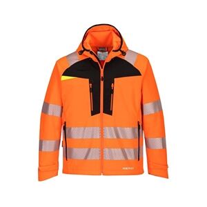 Portwest DX4 Hi Vis Softshell 3L S Orange/Blk Portwest DX4 Hi Vis Softshell 3L S Orange/Blk