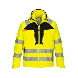 Portwest DX4 Hi Vis Softshell 3L 2XL Yellow/Blk Portwest DX4 Hi Vis Softshell 3L 2XL Yellow/Blk