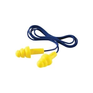3M Ultrafit Corded Ear Plugs One Size (Pack of 50) UF01000 3M Ultrafit Corded Ear Plugs One Size (Pack of 50) UF01000