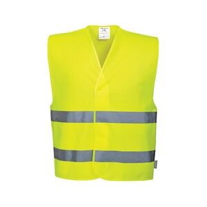 Portwest Hi Vis Two Band Vest XX/3X Yellow (Pack of 10) Portwest Hi Vis Two Band Vest XX/3X Yellow (Pack of 10)