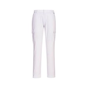 Portwest Stretch Slim Fit Combat Trousers 30 White Portwest Stretch Slim Fit Combat Trousers 30 White
