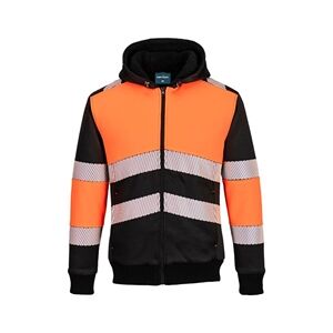 Portwest PW3 Winter Hoodie - Reflective Tape, Comfort, Orange/black Portwest PW3 Winter Hoodie - Reflective Tape, Comfort, Orange/black