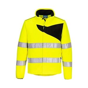 Portwest PW2 Hi-Vis Fleece - Yellow/Black - Fleece Portwest PW2 Hi-Vis Fleece - Yellow/Black - Fleece