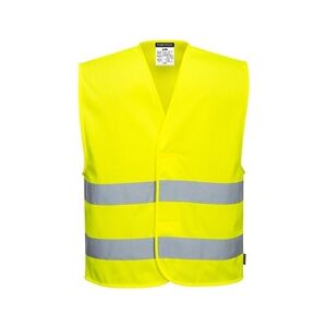 Portwest Hi Vis Mesh Two Band Vest L/XL Yellow (Pack of 10) Portwest Hi Vis Mesh Two Band Vest L/XL Yellow (Pack of 10)