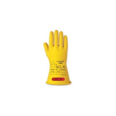 Ansell Low Voltage Electrical Insulating Glove - Yellow - 10 XL Ansell Low Voltage Electrical Insulating Glove - Yellow - 10 XL