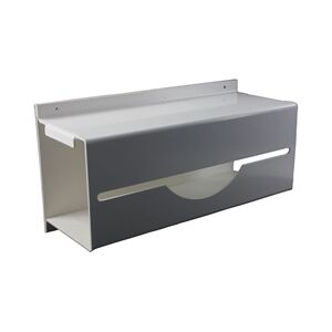 Unbranded Wall Mounted Apron Roll Dispenser White GE/PARD Unbranded Wall Mounted Apron Roll Dispenser White GE/PARD